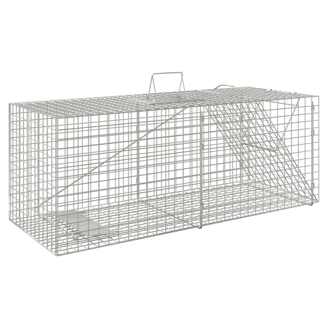 Animal Trap 64.5x25x26.5 cm Galvanised Iron