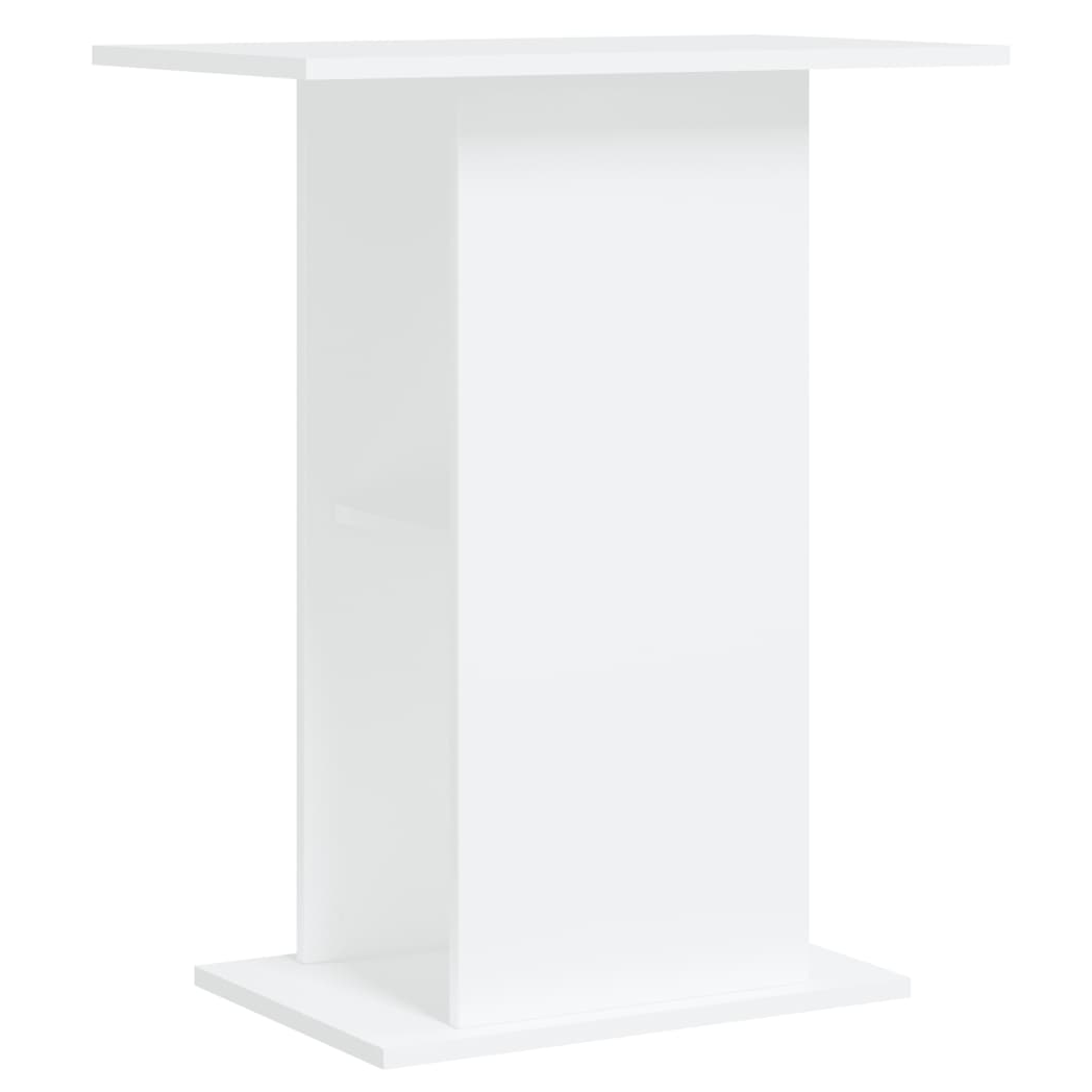 Aquarium Stand White 60.5x36x72.5 cm Engineered Wood