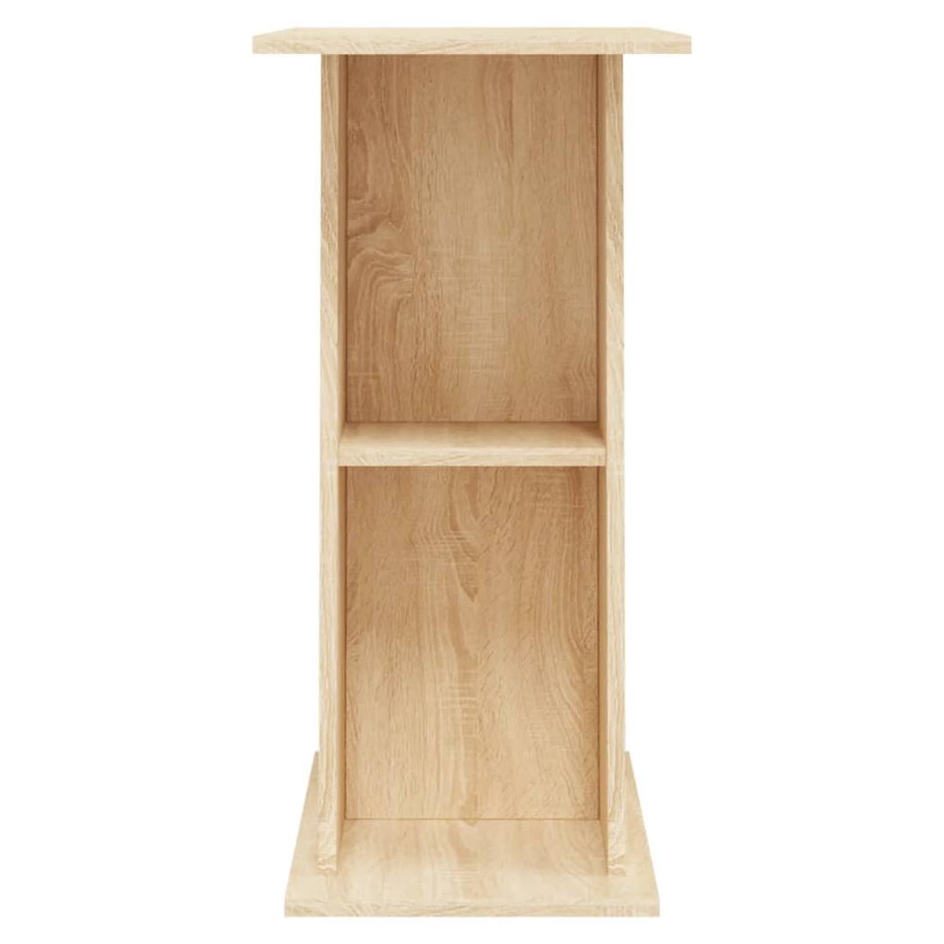 Aquarium Stand Sonoma Oak 75x36x72.5 cm Engineered Wood