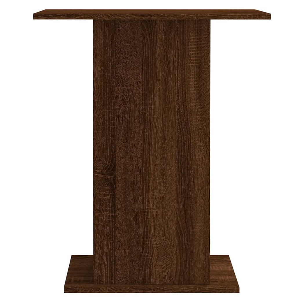 Aquarium Stand Brown Oak 60.5x36x72.5 cm Engineered Wood