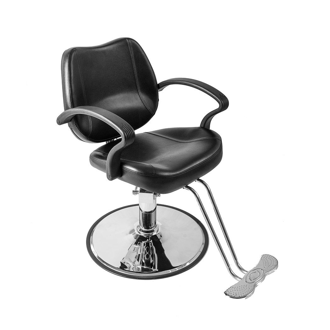 8801 Woman Barber Chair Black