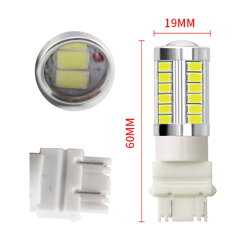 White 3157 Car Reverse Light Backup 33-SMD LED Bulb Lamp Car Turn Signal