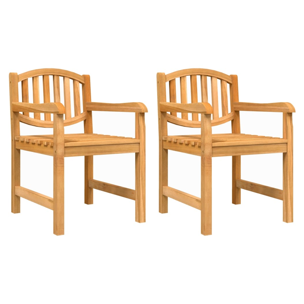 5 Piece Garden Dining Set Solid Wood Teak