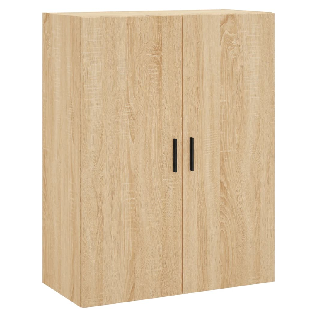 Wall Mounted Cabinets 2 pcs Sonoma Oak 69.5x34x90 cm