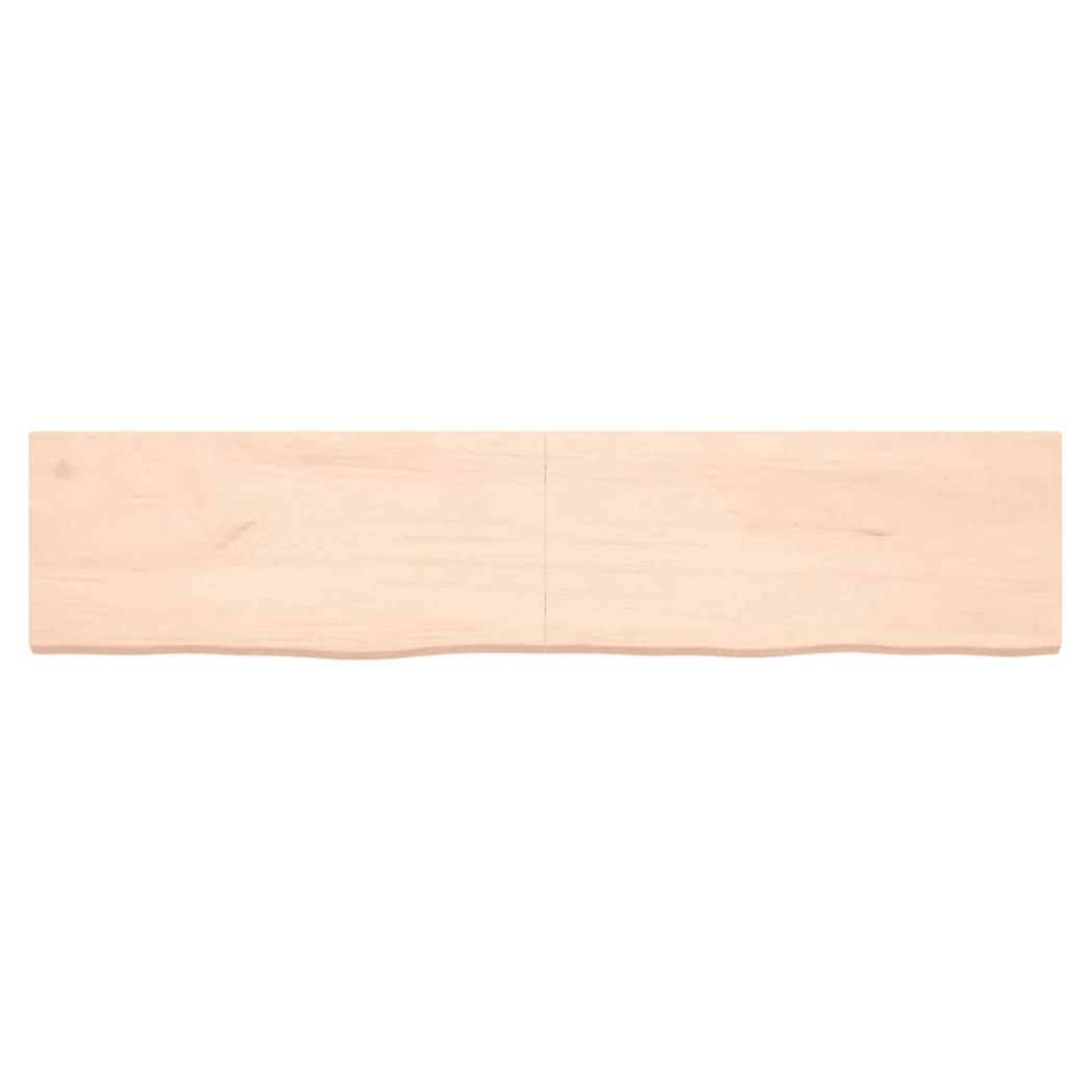 Bathroom Countertop 180x40x(2-4) cm Untreated Solid Wood