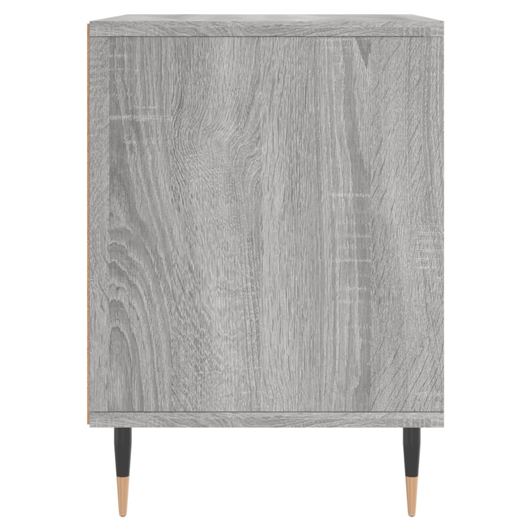 Bedside Cabinet Grey Sonoma 40x35x50 cm Engineered Wood