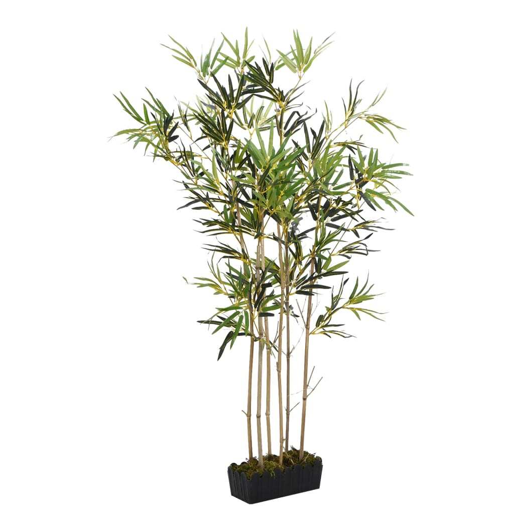 Artificial Bamboo Tree 1288 Leaves 180 cm Green