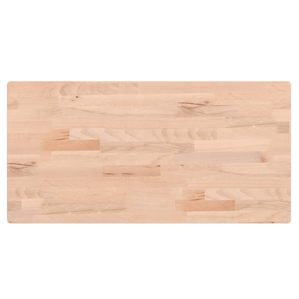 Bathroom Countertop 80x40x2.5 cm Solid Wood Beech