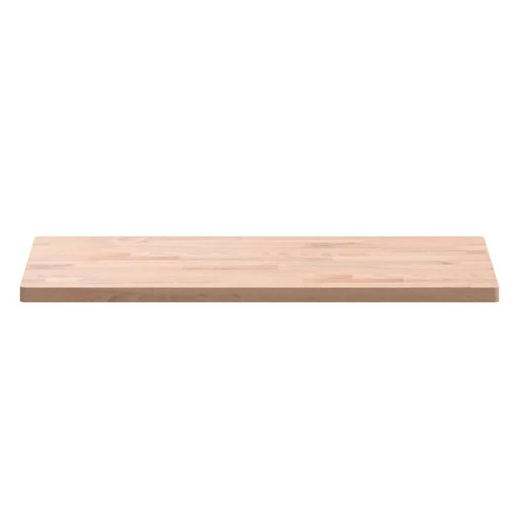 Bathroom Countertop 80x40x2.5 cm Solid Wood Beech