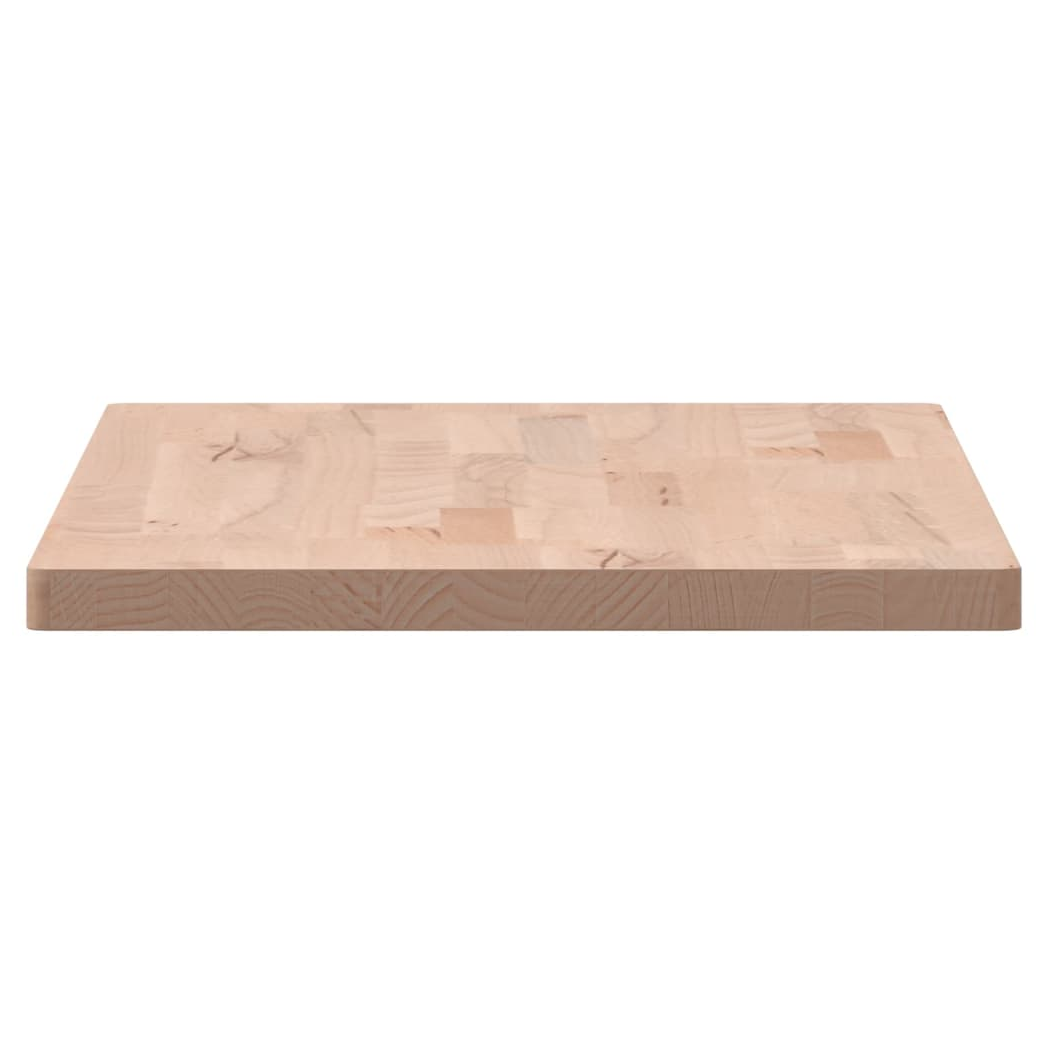 Bathroom Countertop 80x40x2.5 cm Solid Wood Beech