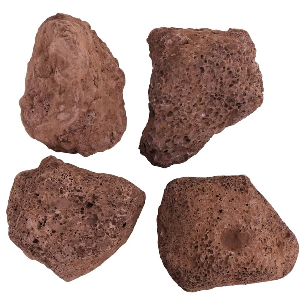 Volcanic Rocks 25 kg Red 10-30 cm