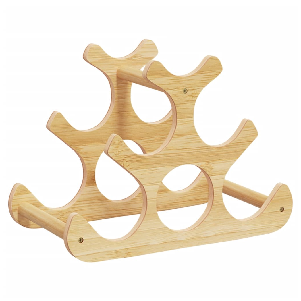 Wine Rack for 6 Bottles 35x18x25.5 cm Bamboo