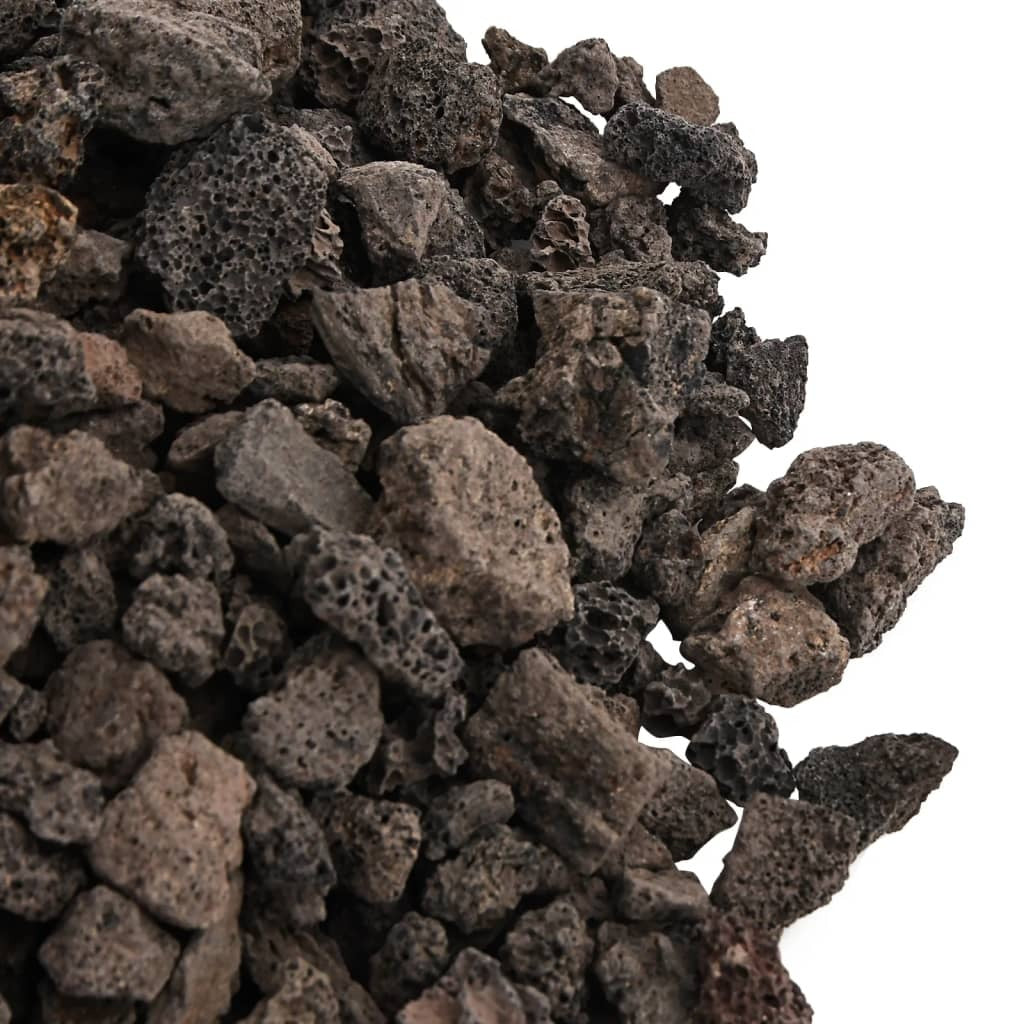 Volcanic Rocks 10 kg Black 1-2 cm