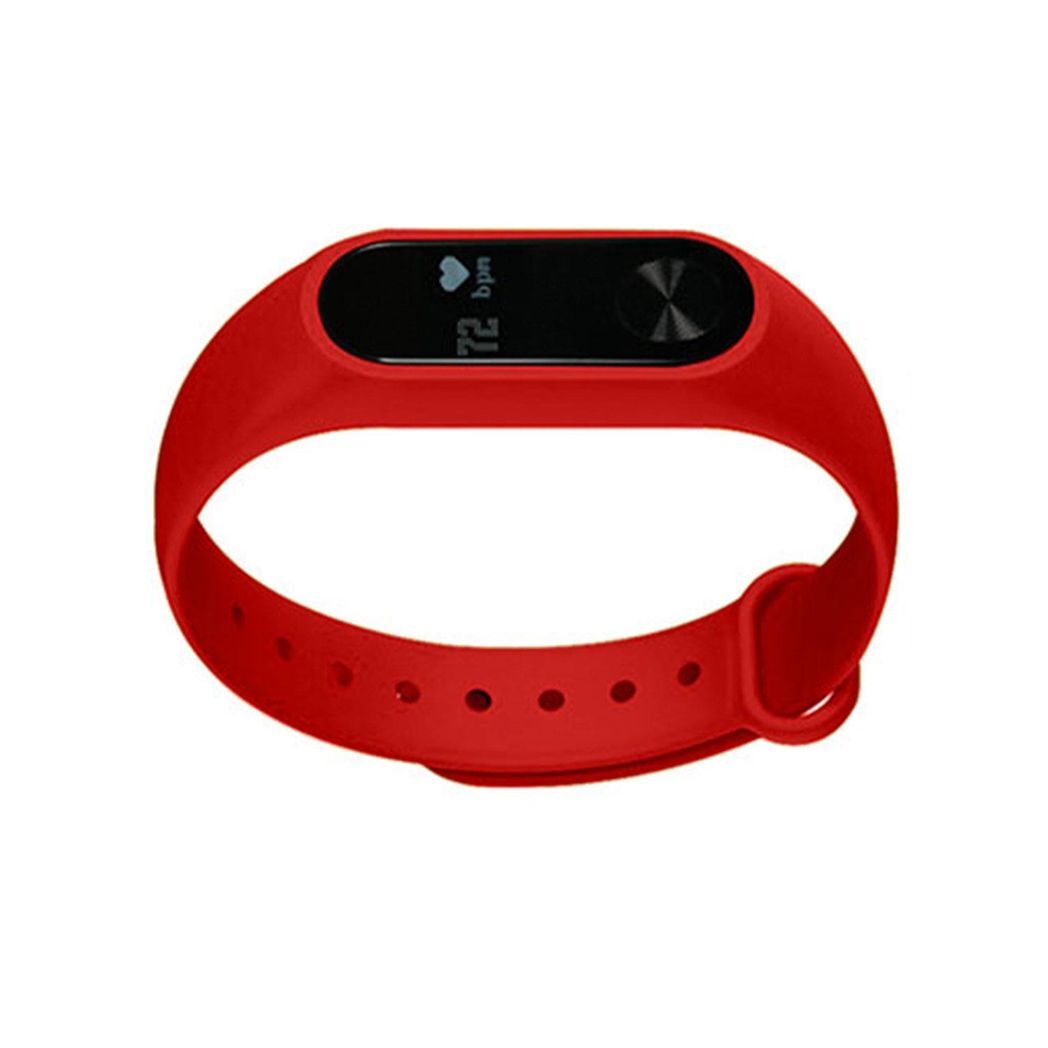 Aquarius AQ112 Fitness Tracker With Heart Rate Monitor, Red