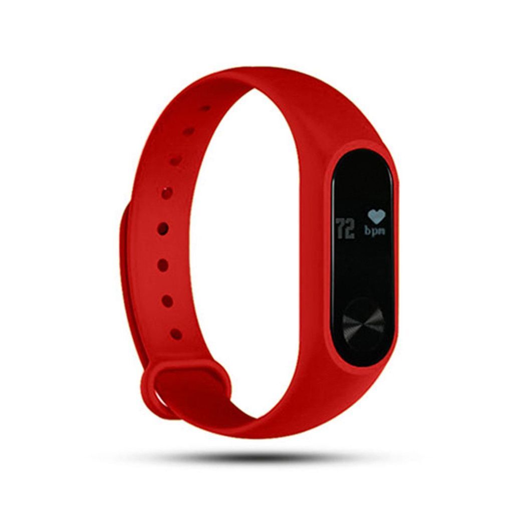 Aquarius AQ112 Fitness Tracker With Heart Rate Monitor, Red