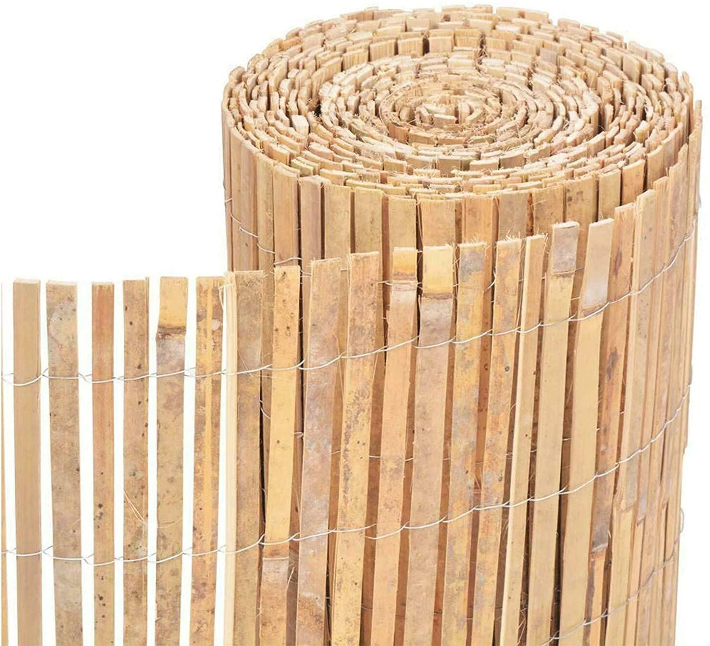 Bamboo Slatted Fence 1.5m X 4m