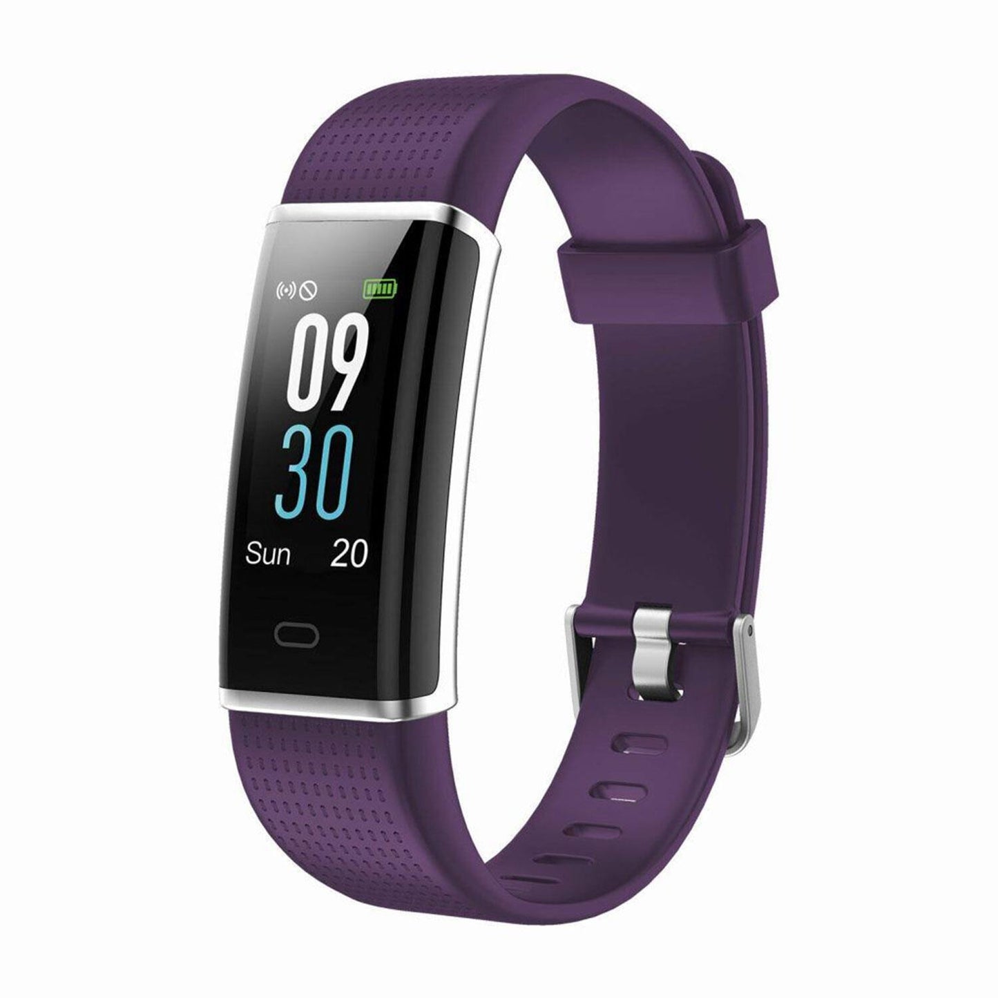 Aquarius AQ200 Color Screen Heart Rate & Sleep Monitor Tracker, Purple