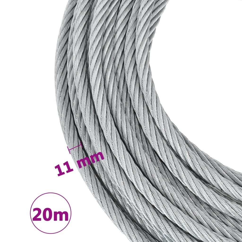 Wire Rope Cable 1600 kg 20 m