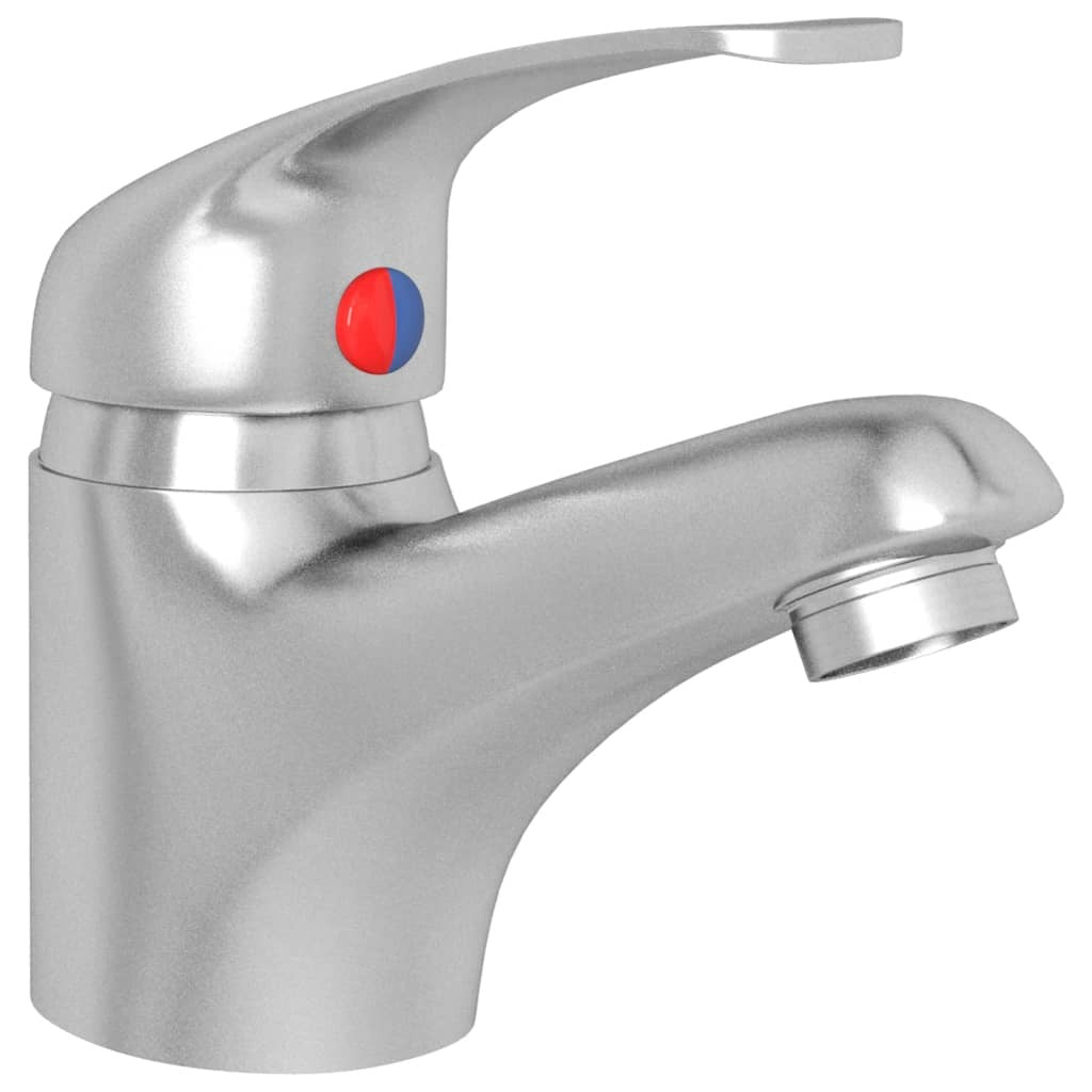 Basin Mixer Tap Silver 13x10 cm