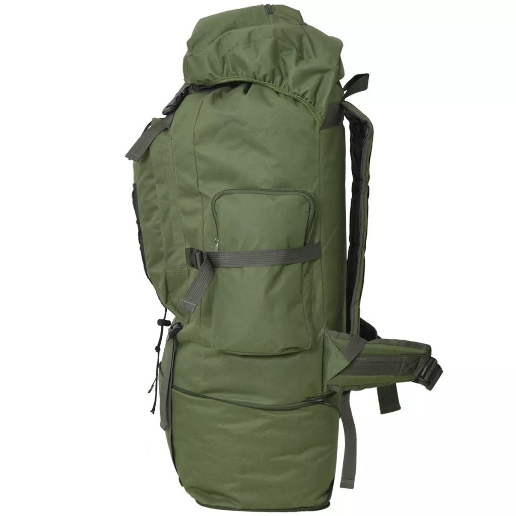 Army-Style Backpack XXL 100 L Green