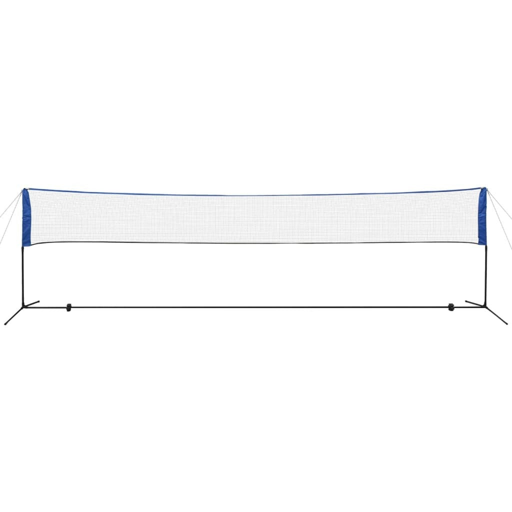 Badminton Net with Shuttlecocks 600x155 cm