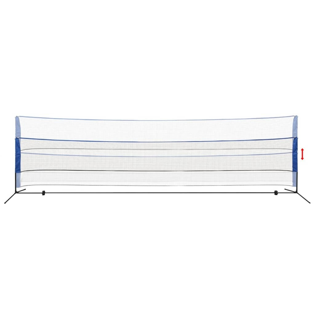 Badminton Net with Shuttlecocks 600x155 cm