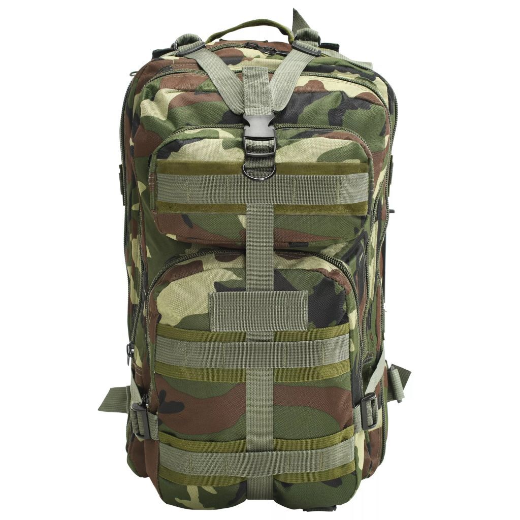 Army-Style Backpack 50 L Camouflage