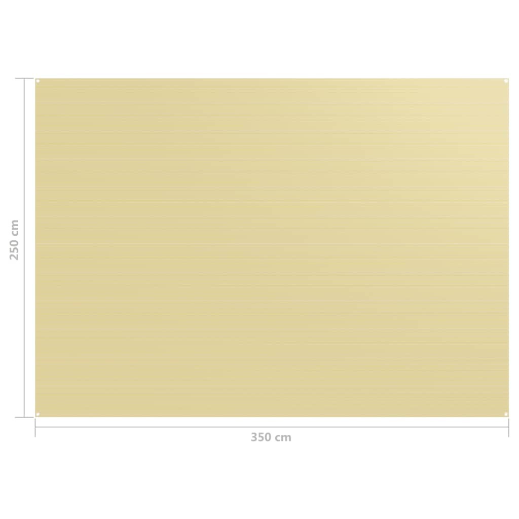 310762 Tent Carpet 250x350 cm Beige