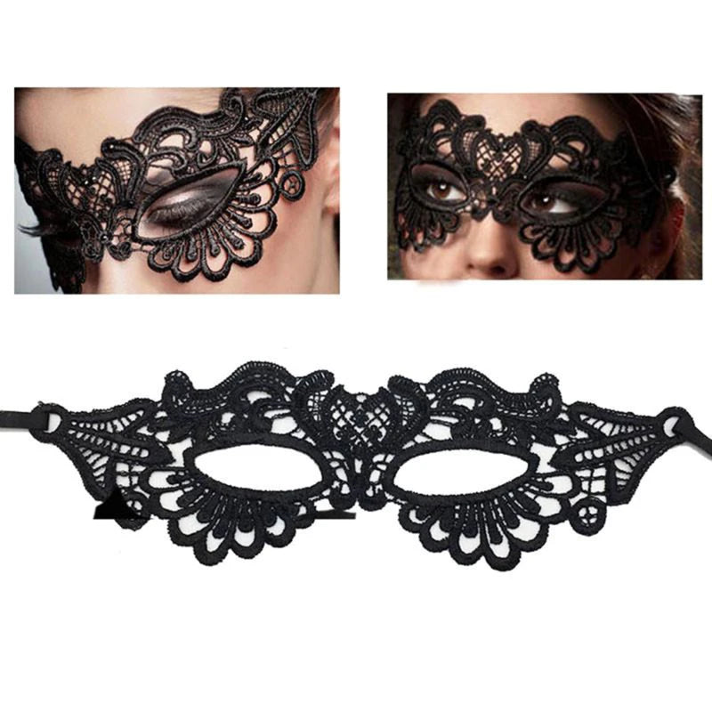 Women's Lace Mask Fashionable Black Hot Selling Fun Eye Mask Sexy Fun