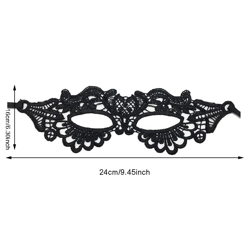 Women's Lace Mask Fashionable Black Hot Selling Fun Eye Mask Sexy Fun