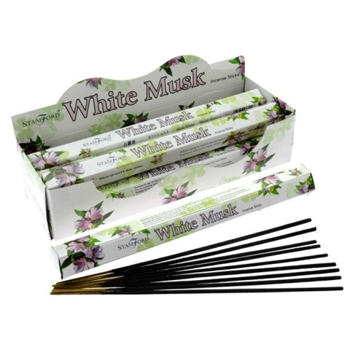 White Musk Premium Incense - Per case: 1 Piece