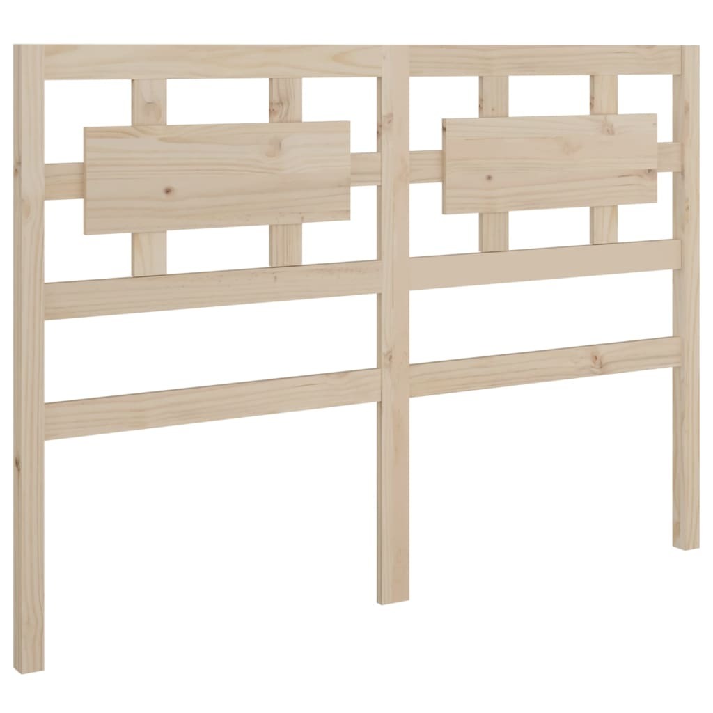 Bed Headboard 155.5x4x100 cm Solid Wood Pine