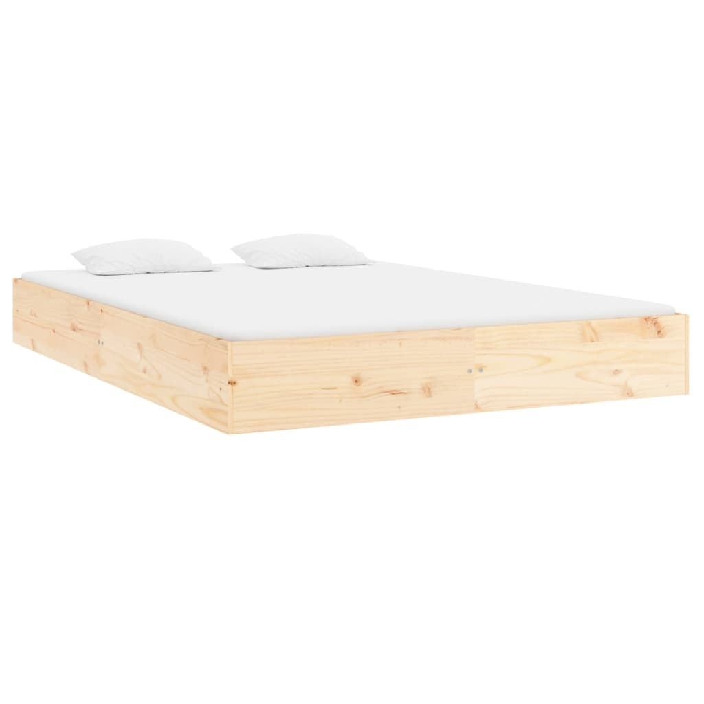 Bed Frame Solid Wood 180x200 cm Super King Size