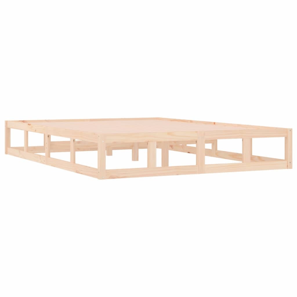 Bed Frame 120x190 cm 4FT Small Double Solid Wood