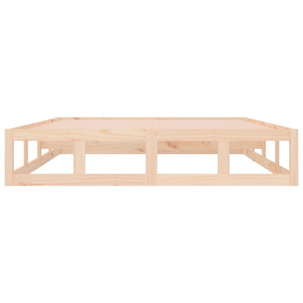 Bed Frame 120x190 cm 4FT Small Double Solid Wood