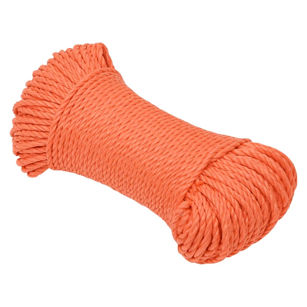 Work Rope Orange 6 mm 50 m Polypropylene