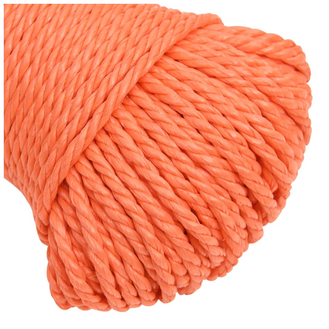 Work Rope Orange 6 mm 50 m Polypropylene