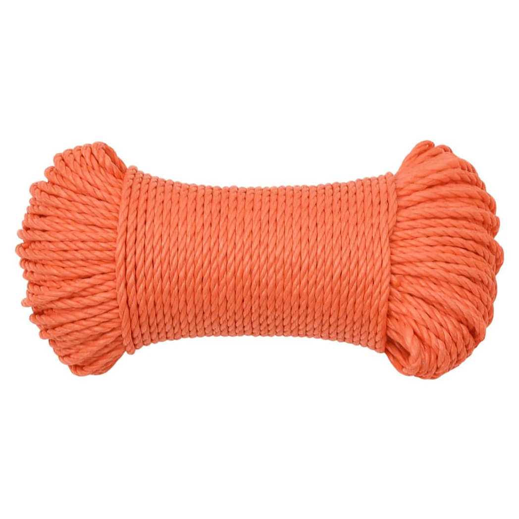 Work Rope Orange 3 mm 25 m Polypropylene