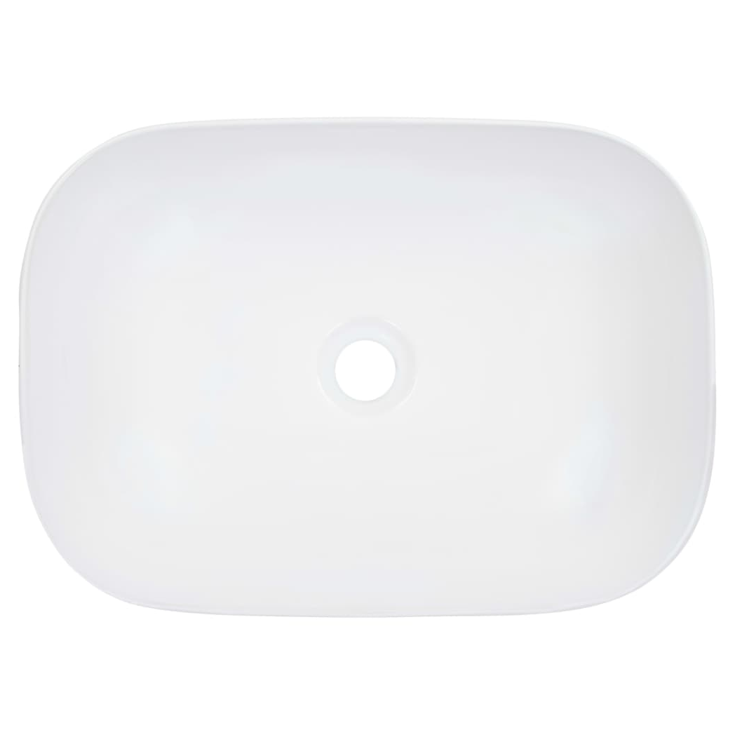 Wash Basin 45.5x32x13 cm Ceramic White