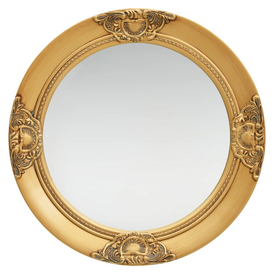 Wall Mirror Baroque Style 50 cm Gold