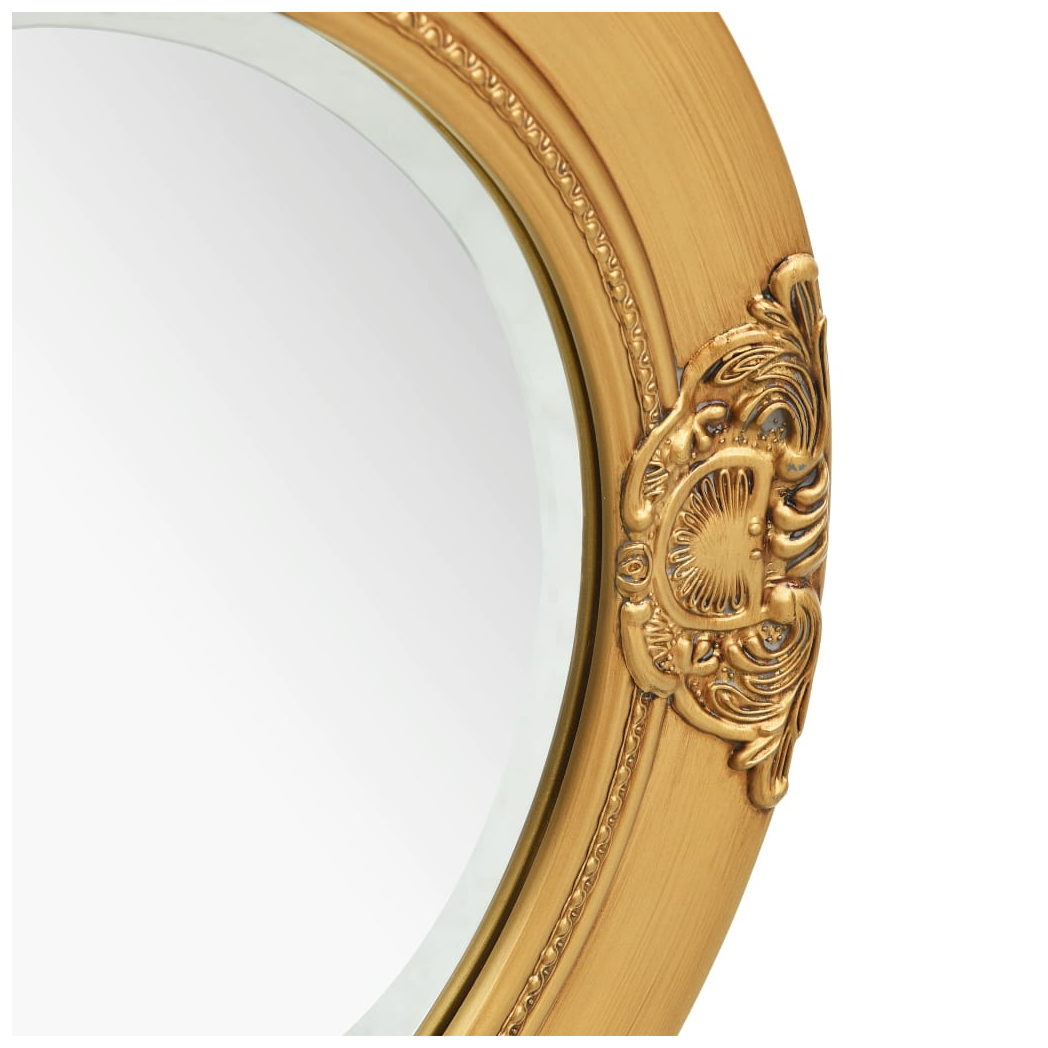 Wall Mirror Baroque Style 50 cm Gold