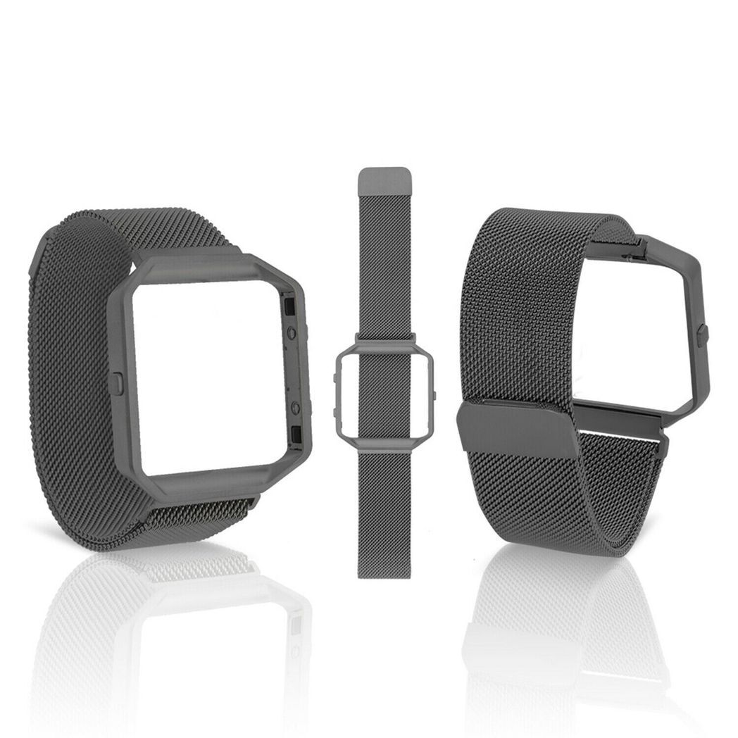 AQ Fitbit Blaze straps Space Grey