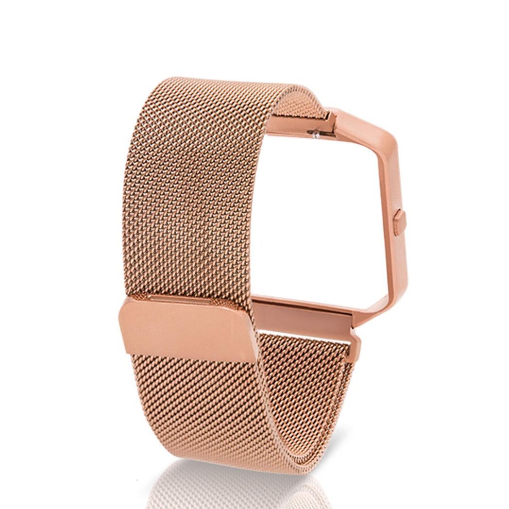 AQ Fitbit Blaze straps Rose Gold