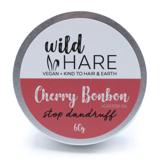 Wild Hare Solid Shampoo 60g - Cherry Bonbon - Per case: 1 Piece