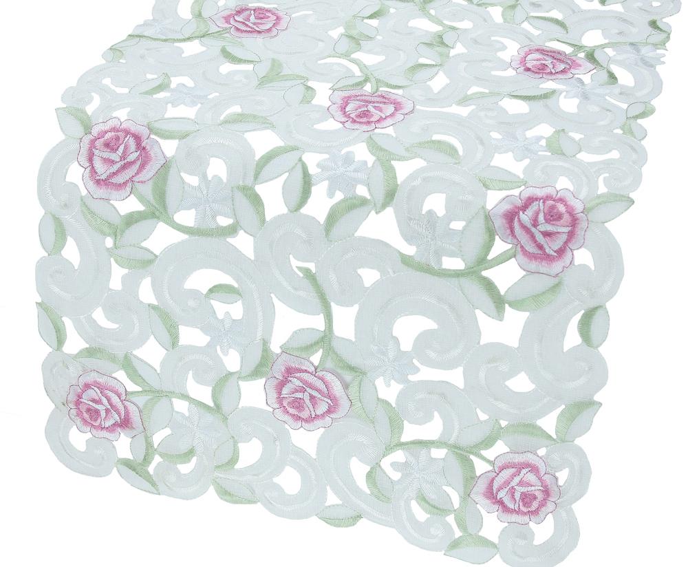 XD14008 Dainty Rose Table Runner