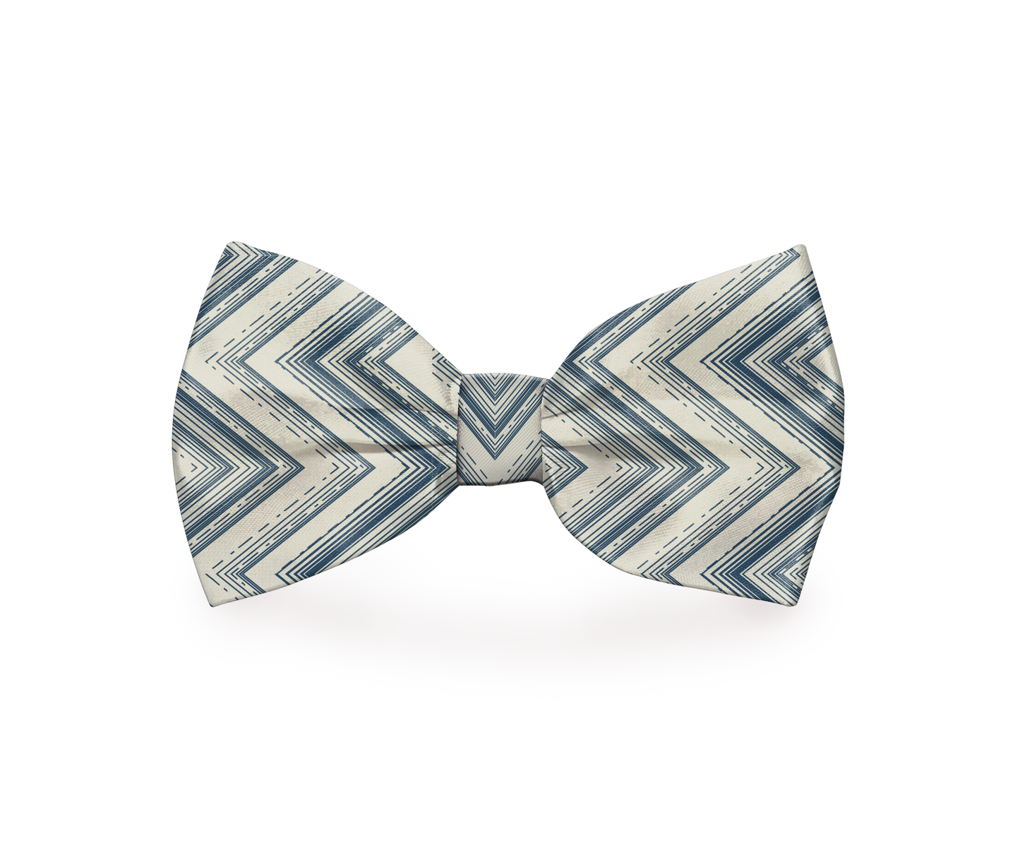 Zig Zag Dog Bow Tie