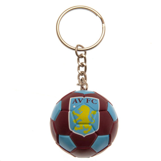 Aston Villa FC Football Keyring