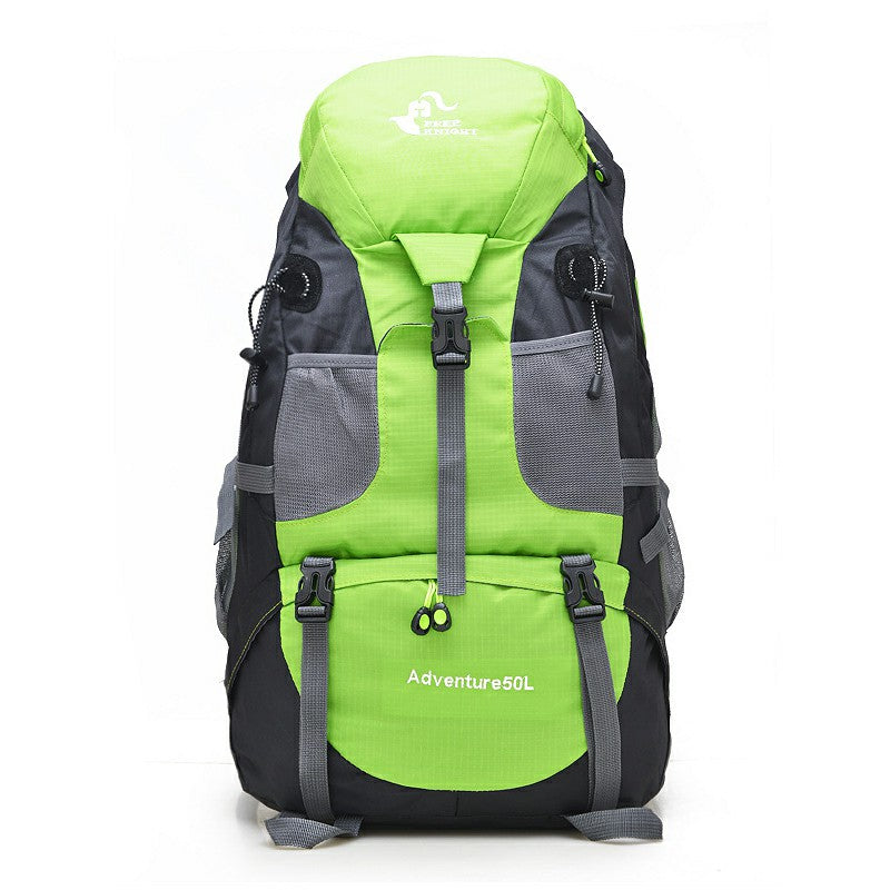 50L Oxford Cloth Ultra Lightweight Hiking Backpack - Green