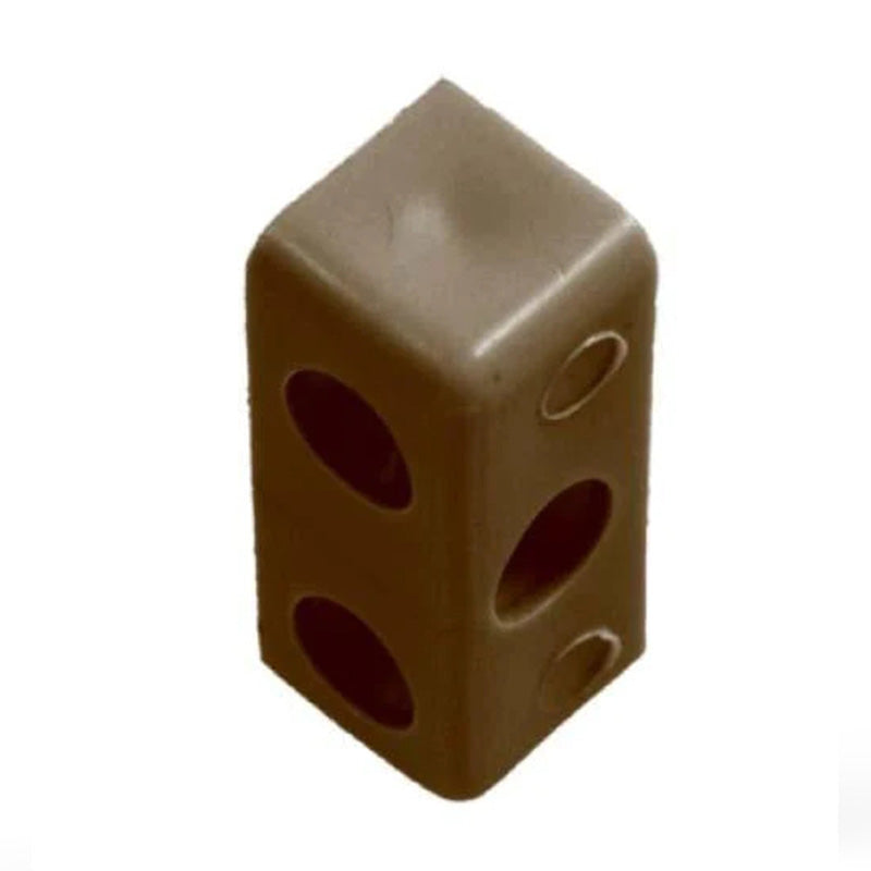 10 Pack Brown Modesty Block Home Builders Furniture Connecting Jointing Block