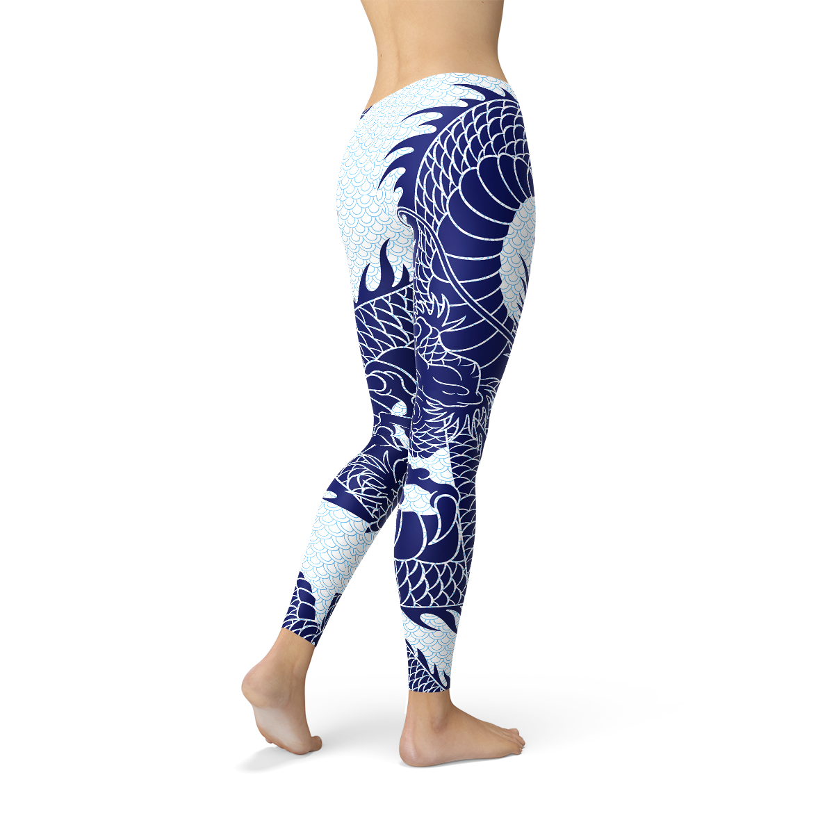 Womens Japanese Dragon Leggings